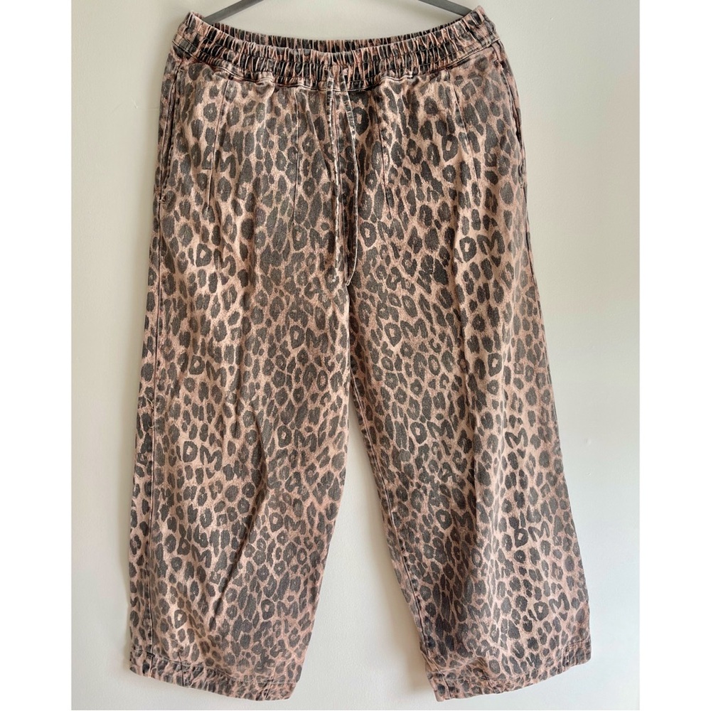 Damson Madder Rafe Pant, Leopard, Size UK 16/US 12